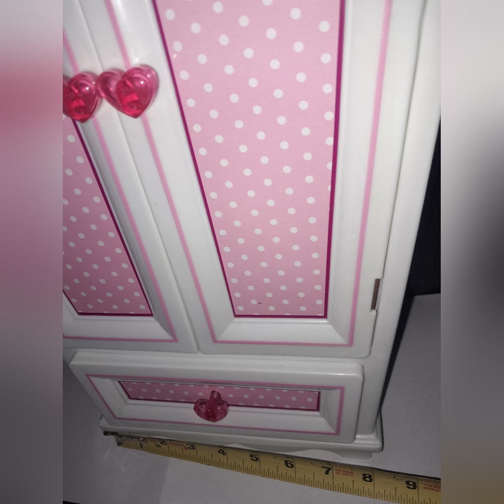 Our Generation Doll Wardrobe/Closet (Gently Used) Pink And White For 18" Dolls - Picture 5 of 14
